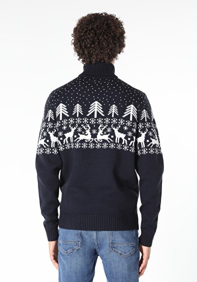 Image de Pull Marine Regular Fit   Homme
