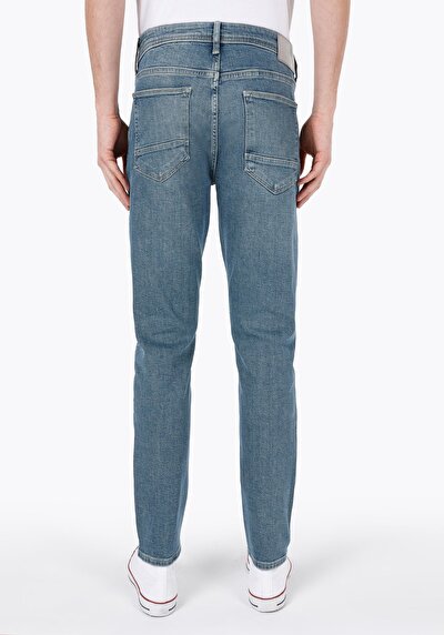 Image de 067 Jack Pantalon Bleu En Regular Fit Homme