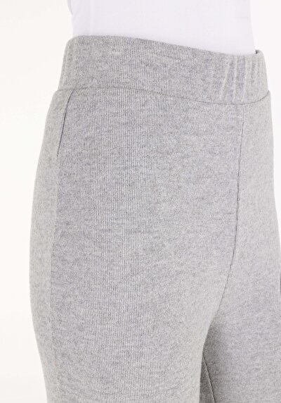 Afficher les détails de Pantalon De Survêtement Gris Regular Fit Femme