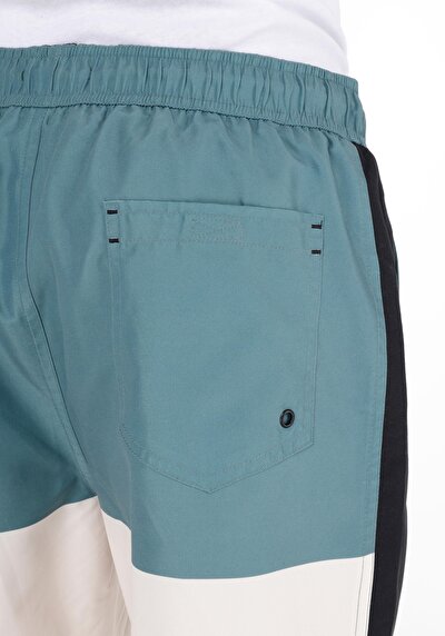 Afficher les détails de Short De Bain Multicolou Slim Fit  Homme