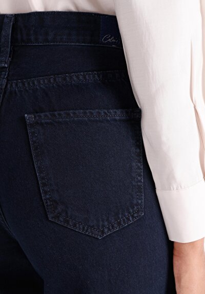 Afficher les détails de 970 Berry Pantalon Denim   En  Regular Fit Femme