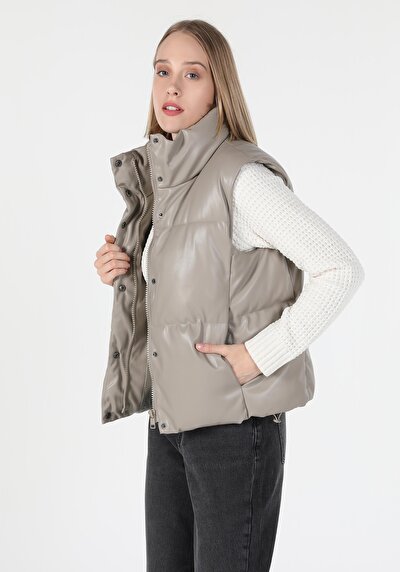 Image de Gilet Blanc Regular Fit Femme