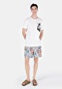 thumb-Afficher les détails de Short De Bain Beige Regular Fit  Homme