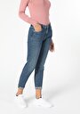 thumb-Afficher les détails de 893 Julia Pantalon Denim Tapered Leg  En  Boyfriend Fit Femme
