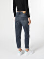 thumb-Afficher les détails de 893 Julia Pantalon Denim Tapered Leg  En  Boyfriend Fit Femme
