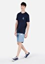 thumb-Afficher les détails de Short Noir Loose Straight Fit Homme
