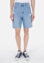 thumb-Afficher les détails de Short Noir Loose Straight Fit Homme