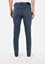 thumb-Afficher les détails de 041 Danny Pantalon Bleu Foncé Slim Leg Low Rise En Jean Slim Fit Homme
