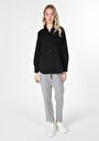 thumb-Afficher les détails de Chemise À Manches Longues Noir Regular Fit   Femme