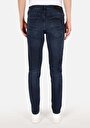 thumb-Afficher les détails de 041 Danny Pantalon Bleu Foncé Slim Leg Low Rise En Jean Slim Fit Homme
