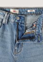 thumb-Afficher les détails de 896  Maria Pantalon Bleu   En  Mom Fit Femme