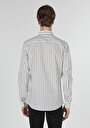 thumb-Afficher les détails de Chemise À Manches Longues Blanc Slim Fit   Homme