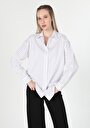 thumb-Afficher les détails de Chemise À Manches Longues Blanc    Femme