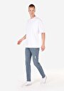 thumb-Afficher les détails de 041 Danny Pantalon Denim Slim Leg Low Rise En  Slim Fit Homme