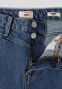 thumb-Afficher les détails de 896  Maria Pantalon Bleu   En  Mom Fit Femme