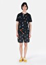 thumb-Afficher les détails de Short De Bain Noir Regular Fit  Homme