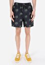thumb-Afficher les détails de Short De Bain Noir Regular Fit  Homme