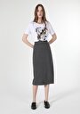 thumb-Afficher les détails de Jupe Anthracite     Femme