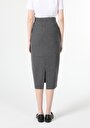 thumb-Afficher les détails de Jupe Anthracite     Femme