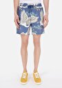 thumb-Afficher les détails de Short De Bain Marine Slim Fit  Homme
