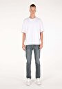 thumb-Afficher les détails de 044 Karl Pantalon Bleu Foncé Straight Leg Low Rise En  Straight Fit Homme