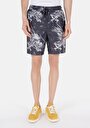 thumb-Afficher les détails de Short De Bain Noir Slim Fit  Homme