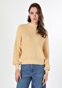 thumb-Afficher les détails de Pull Jaune    Femme