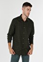 thumb-Afficher les détails de Chemise À Manches Longues Kaki    Homme