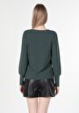 thumb-Afficher les détails de T-shirt À Manches Longues Vert Regular Fit  Femme