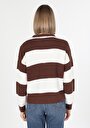 thumb-Afficher les détails de Pull Marron Regular Fit   Femme