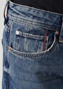 thumb-Afficher les détails de 045 David Pantalon Bleu   En  Regular Fit Homme