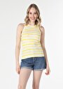 thumb-Afficher les détails de Athlète Jaune Slim Fit Femme