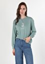 thumb-Afficher les détails de Pull-over Vert Regular Fit  Femme