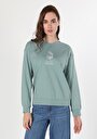 thumb-Afficher les détails de Pull-over Vert Regular Fit  Femme