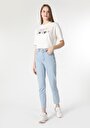 thumb-Afficher les détails de 896  Maria Pantalon  Tapered Leg  En  Mom Fit Femme