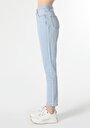 thumb-Afficher les détails de 896  Maria Pantalon  Tapered Leg  En  Mom Fit Femme