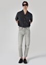 thumb-Afficher les détails de 046 Marco Pantalon Gris   En  Loose Straight Fit Homme