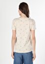 thumb-Afficher les détails de T-shirt À Manches Courtes Ecru   Femme