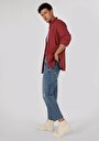 thumb-Afficher les détails de 057 Milas Pantalon Bleu   En  Loose Relaxed Fit Homme