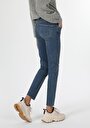 thumb-Afficher les détails de 703 Carla Pantalon Denim Straight Leg  En  Slim Fit Femme