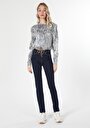 thumb-Afficher les détails de 703 Carla Pantalon  Straight Leg  En  Slim Fit Femme