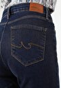 thumb-Afficher les détails de 703 Carla Pantalon  Straight Leg  En  Slim Fit Femme