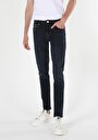 thumb-Afficher les détails de 041 Danny Pantalon Noir Slim Leg  En  Slim Fit Homme