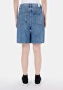 thumb-Afficher les détails de Short Denim Regular Fit Femme