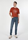 thumb-Afficher les détails de 041 Danny Pantalon Bleu Foncé Slim Leg  En  Slim Fit Homme
