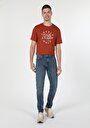 thumb-Afficher les détails de 041 Danny Pantalon Bleu Foncé Slim Leg  En  Slim Fit Homme