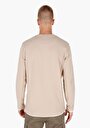 thumb-Afficher les détails de T-shirt À Manches Longues Beige Regular Fit  Homme