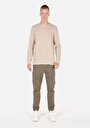 thumb-Afficher les détails de T-shirt À Manches Longues Beige Regular Fit  Homme
