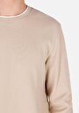thumb-Afficher les détails de T-shirt À Manches Longues Beige Regular Fit  Homme