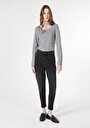 thumb-Afficher les détails de 896  Maria Pantalon Denim Tapered Leg  En  Mom Fit Femme